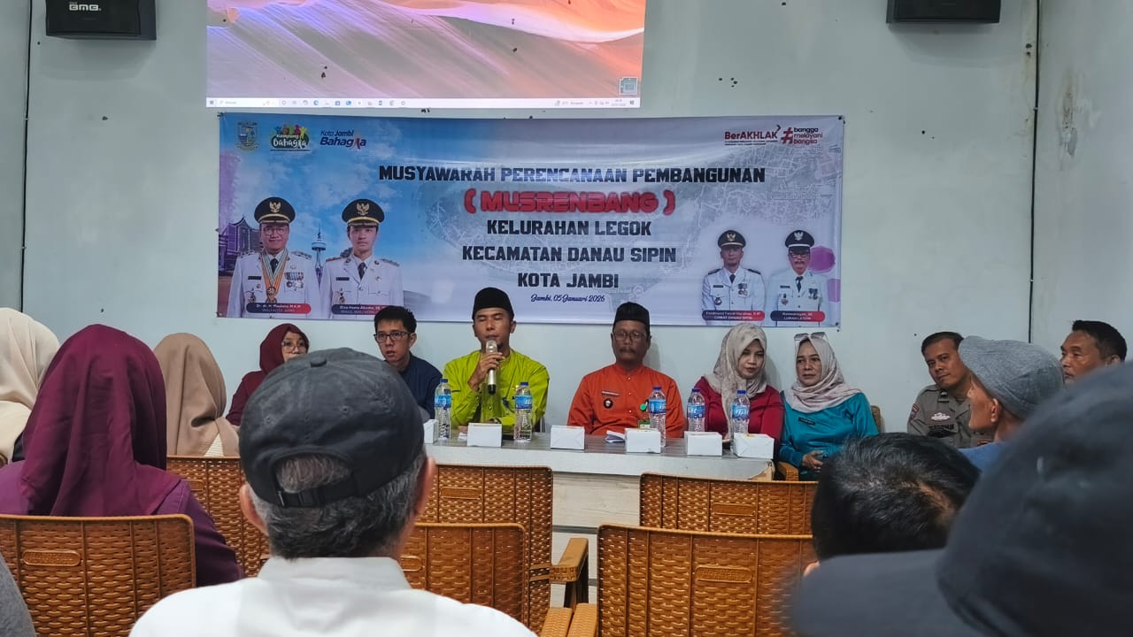 Musrembang Legok, Danau Sipin.